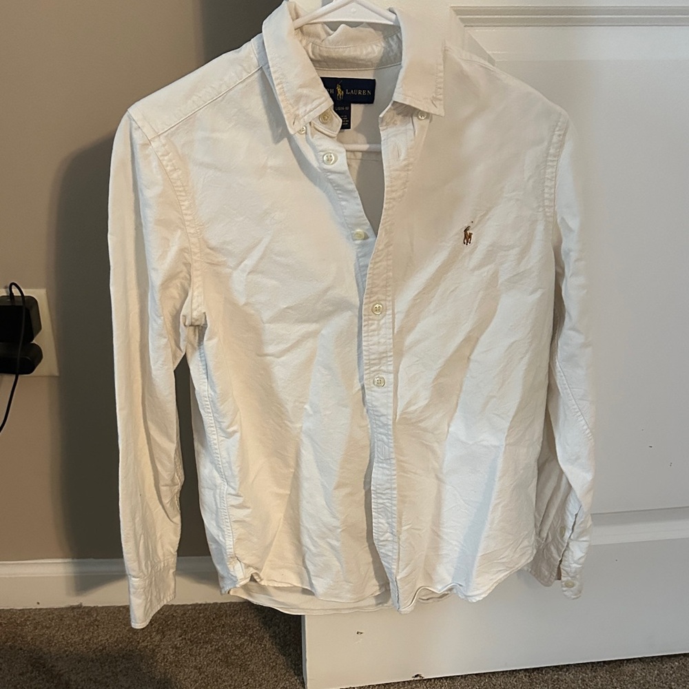 Polo by Ralph Lauren  Boys White Shirt